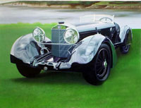 Auto/Homse Oil Portrait