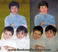 Composite Oil Portrait