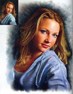 Single Oil Portrait