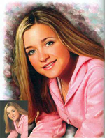 Single Oil Portrait