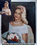 Wedding Art Portrait