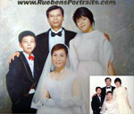 Wedding Art Portrait