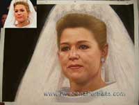 Wedding Art Portrait