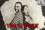 Banksy graffiti style portraits