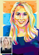 WPAP style portraits