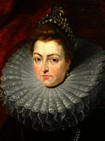 Rubens oil portrait