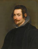 Rubens oil portrait