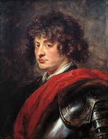 Rubens oil portrait