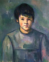 Cezanne oil portrait