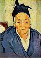 Van Gogh oil portrait