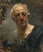 Sorolla oil portrait