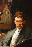 Sorolla oil portrait