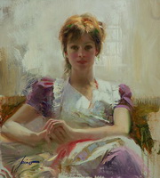 Pino oil portrait