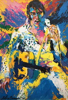 Leroy Neiman oil portrait