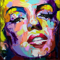 Francoise Nielly oil portrait