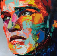 Francoise Nielly oil portrait