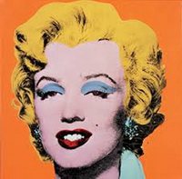 Andy Warhol oil portrait