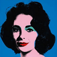 Andy Warhol oil portrait