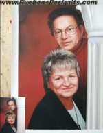 Couple Oil Portrait