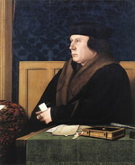 Hans Holbein oil portrait