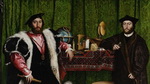 Hans Holbein oil portrait